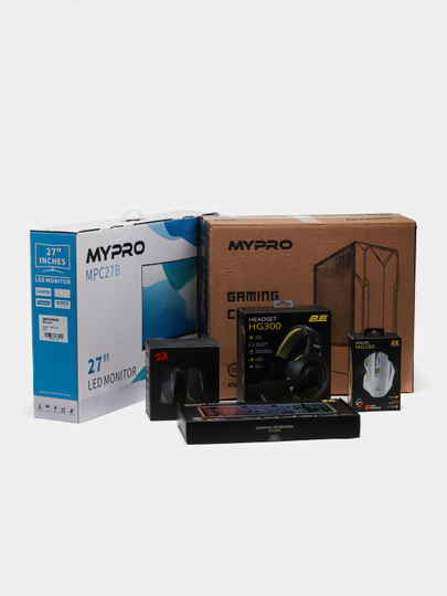 Игравой Компьютер  i5 10400F/DDR4 16GB/SSD 256GB/HDD 1TB VGA GTX1650/PW500W