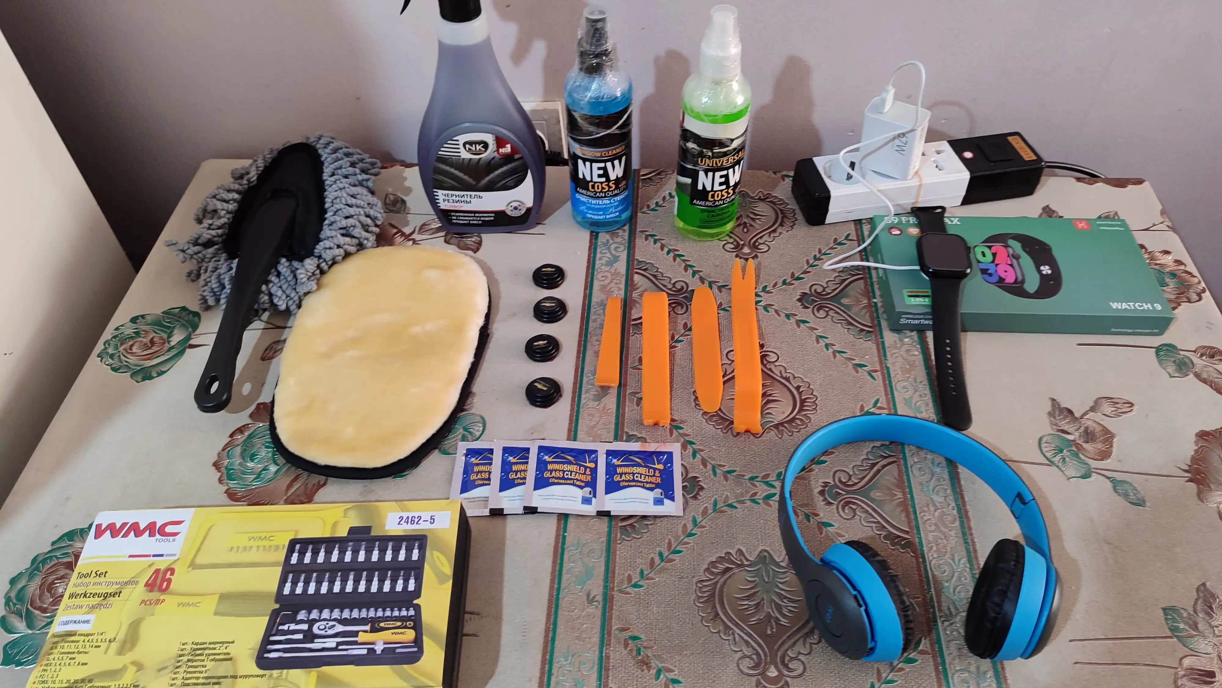 Варежка-губка  для мойки авто
