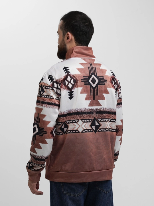 Mikrofiber bosmali erkaklar uchun izolyatsiyalangan jumper