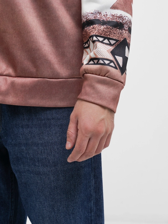 Mikrofiber bosmali erkaklar uchun izolyatsiyalangan jumper