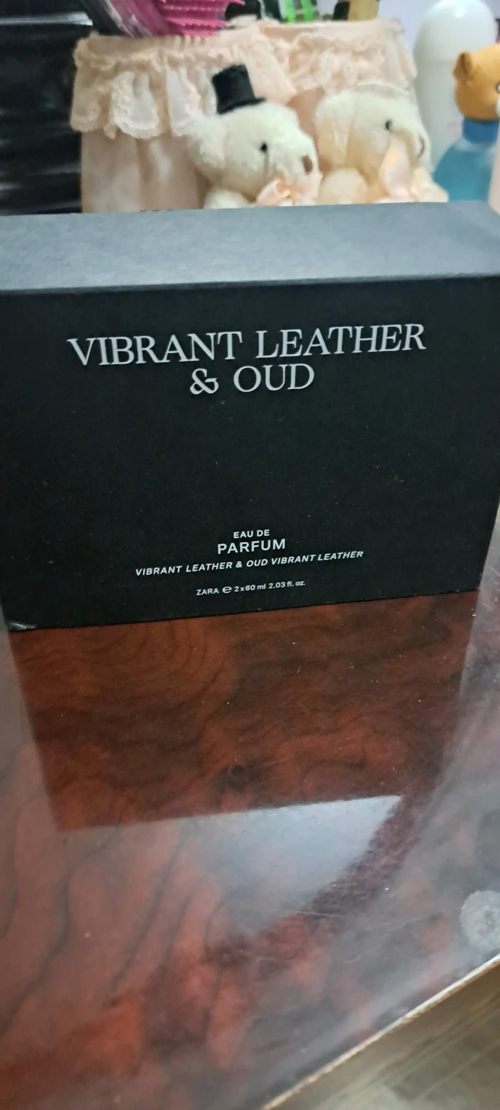 Парфюмерная вода для мужчин ZARA Vibrant Leather 60 мл + Vibrant Leather Oud, 60 мл