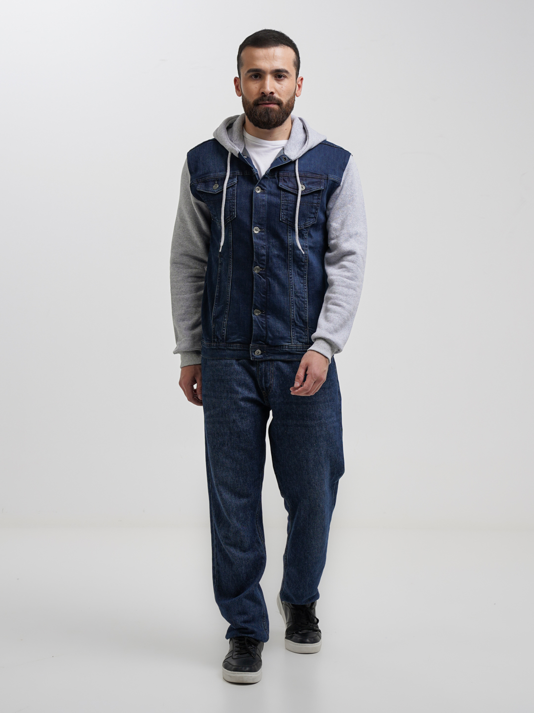 Мужская джинсовая куртка-толстовка, с капюшоном 5018-6 Rad Jeans купить ...