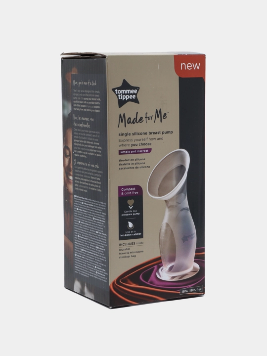 Молокосборник на грудь "Tommee Tippee", силиконовый, молокоотсос