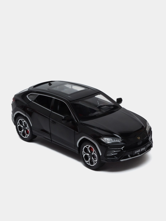 Металлическая машинка, 1:24, Lamborghini Urus, коллекционная, со светом и звуком - 