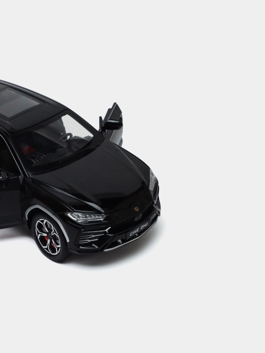 Metall mashinasi, 1:24, Lamborghini Urus, 21 sm, inertial, svet, ovoz bilan