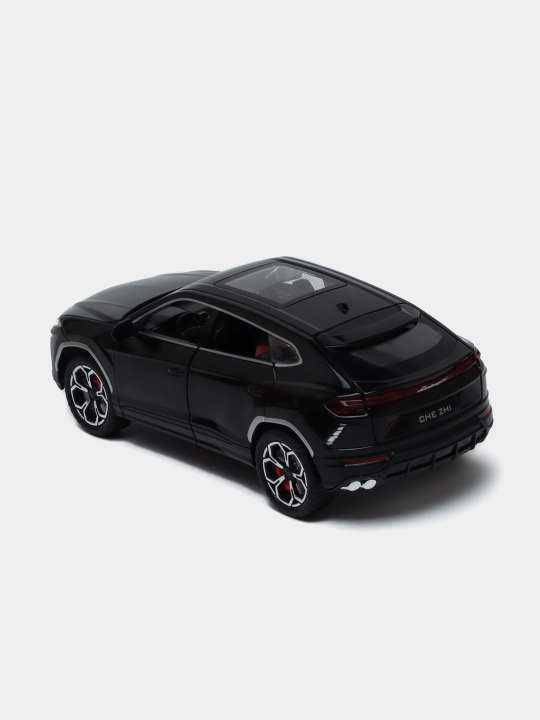 Metall mashinasi, 1:24, Lamborghini Urus, 21 sm, inertial, svet, ovoz bilan