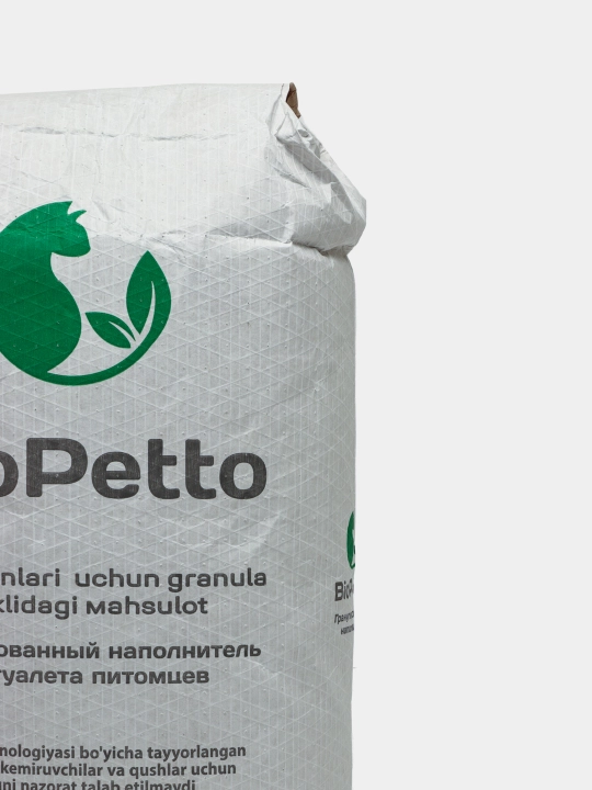 Uy hayvonlar tuvaklari uchun to'ldiruvchi BioPetto, 10 kg