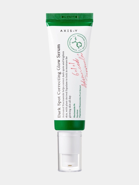 Muammoli teri uchun yorqinlashtiruvchi zardob Axis-y Dark Spot Correctin Glow Serum, 50 ml