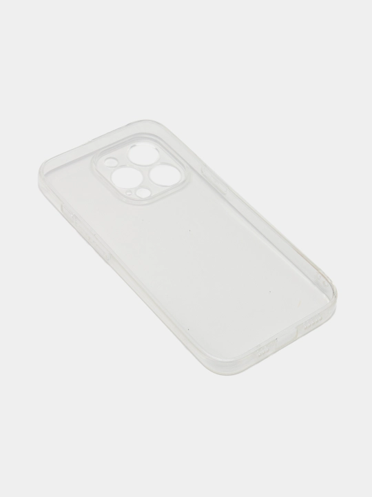 Shaffof chexol IPhone 11 pro max, 12 pro max, 14 / 14 pro, iPhone 15 uchun g‘ilof