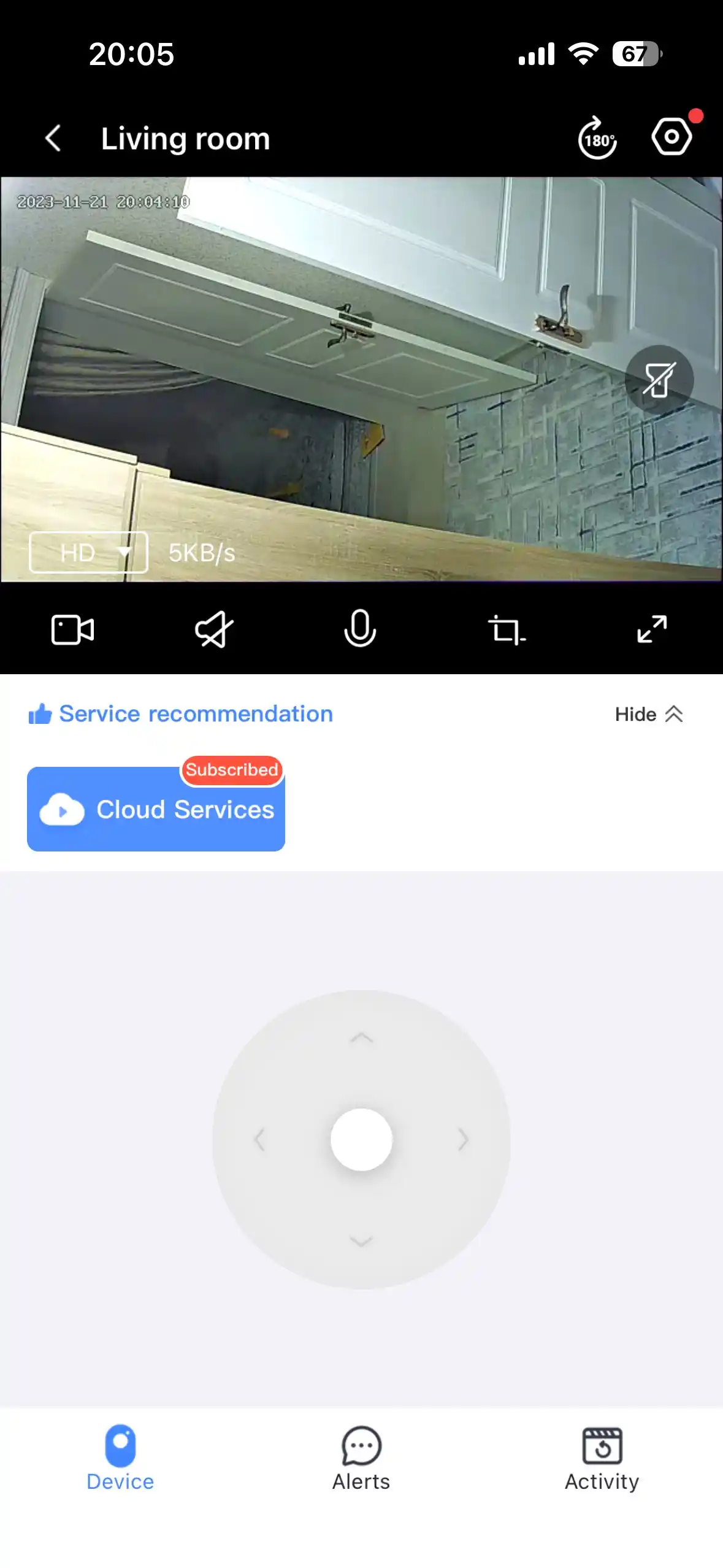 Aqlli WiFi kuzatuv kamerasi "Video enaga", harakat sensori bilan, simsiz, FULLHD kamera