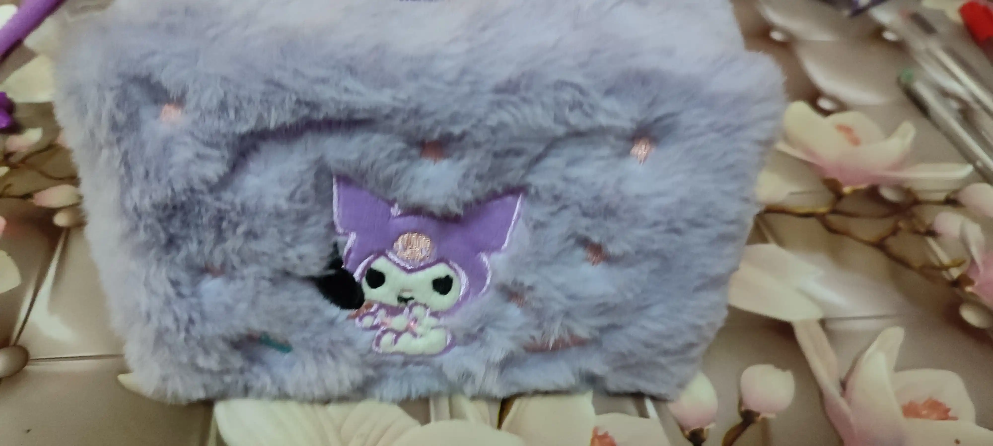 Qalam qutisi kosmetik sumkasi Kuromi My Melody, maktab uchun, anime