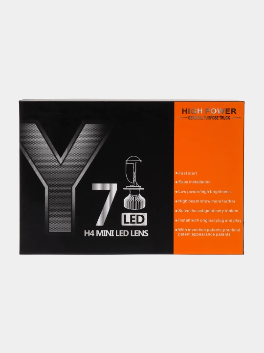 LED lampalar Y7D LED LENS H4