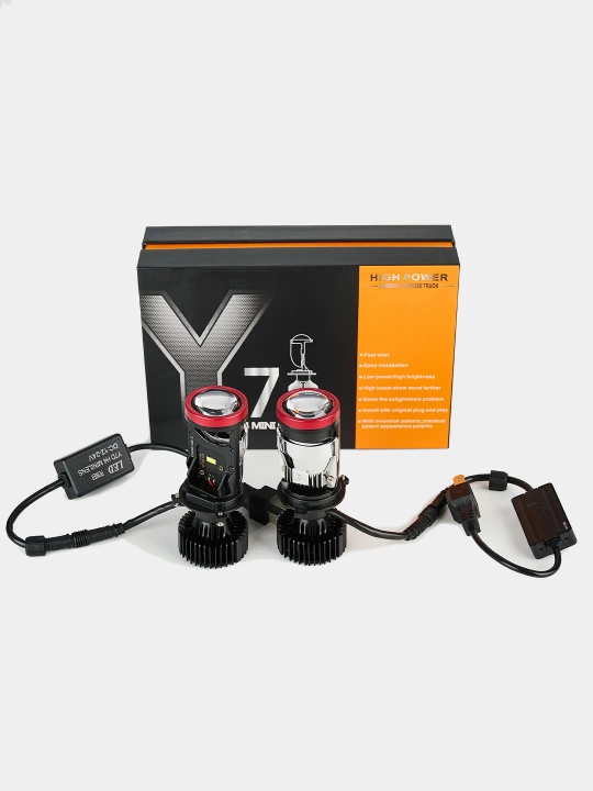 LED lampalar Y7D LED LENS H4