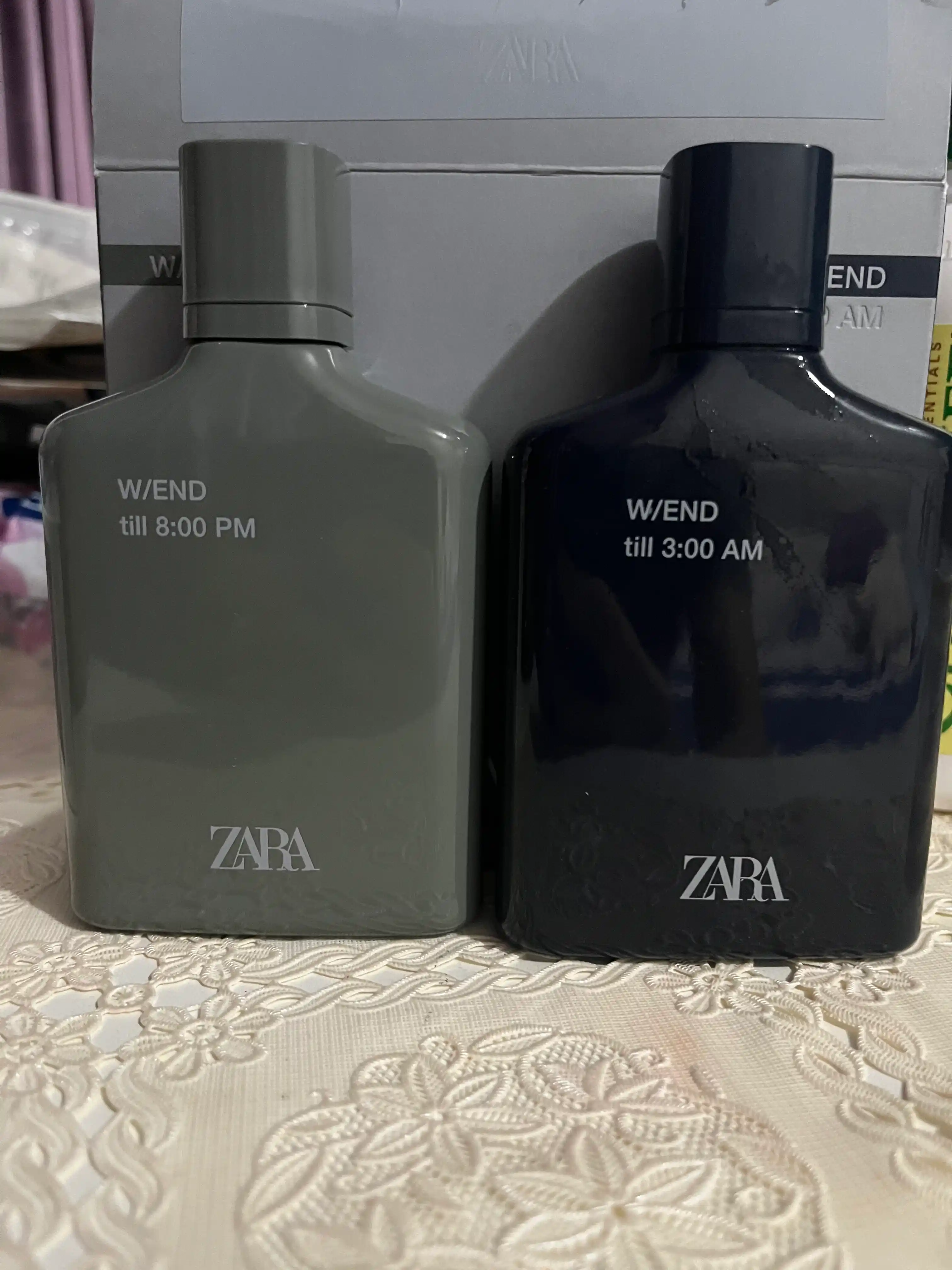 Туалетная вода для мужчин ZARA W/End till 8.00 pm 100 мл + W/End till 3:00 am, 100 мл