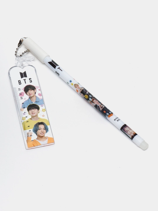 Gel ruchkalar, BTS guruhining rasmlari bilan - 