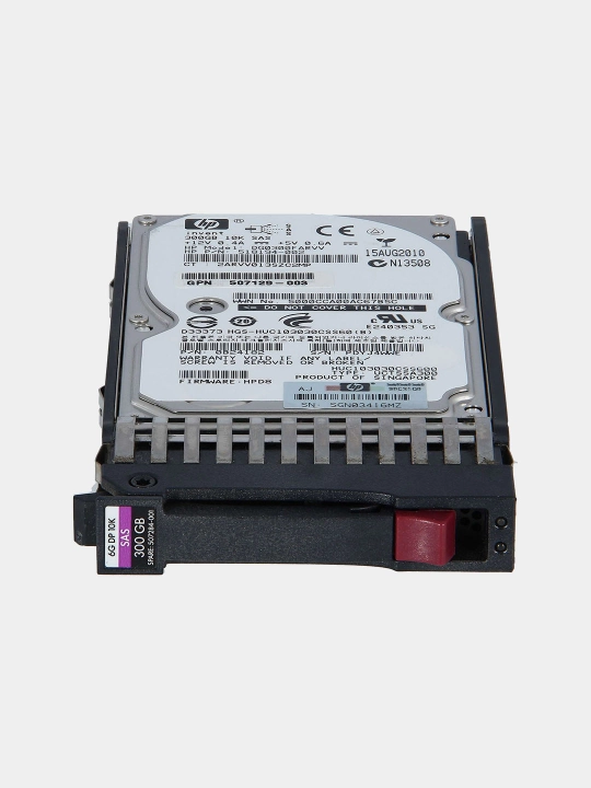 Жесткий диск HP 300GB 6G SAS 10K 2.5" дюймов DP ENT HDD, 507127-B21