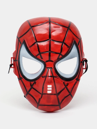 Маски Marvel, Маска Человек-Паук с аккумулятором и подсветкой, открывающиеся глаза