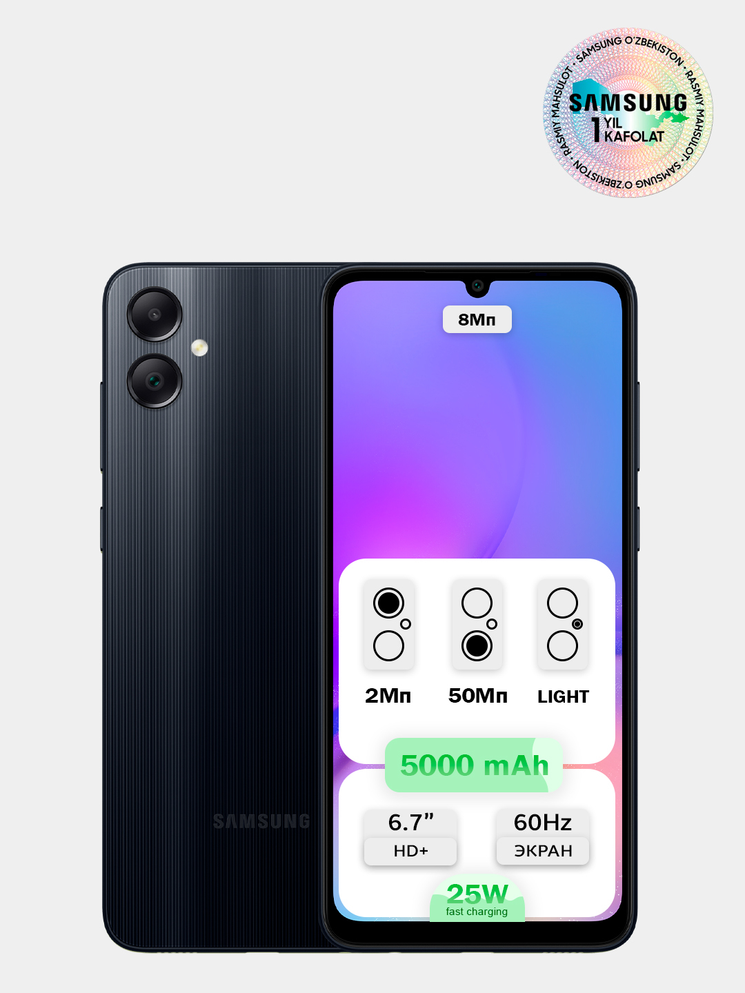 Смартфон Samsung Galaxy A05 4/128 ГБ, 5000 mAh купить по низким ценам в ...