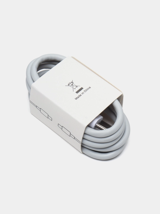 Kabel Type-C va Type-C, 3 A, tezkor zaryadlashni qo'llab-quvvatlaydi PD 3.0, 1 m