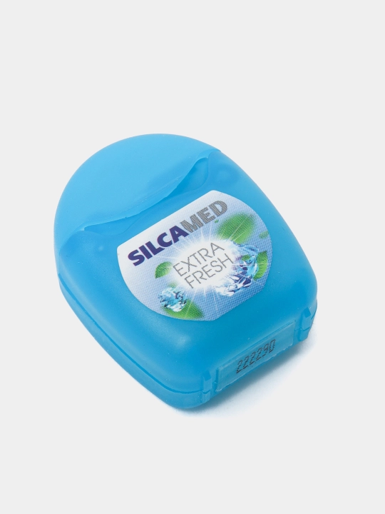 Зубная нить Silca Med Extra Fresh, экстракт мяты, 10 м