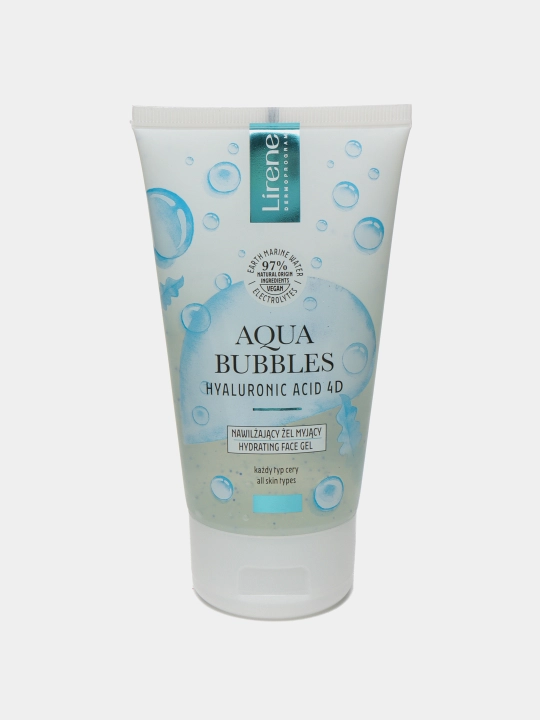 Lirene Aqua Bubbles krem-gel yuvinish uchun, namlovchi, 150 ml