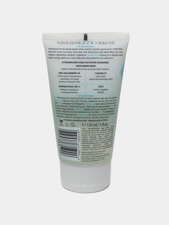 Lirene Aqua Bubbles krem-gel yuvinish uchun, namlovchi, 150 ml