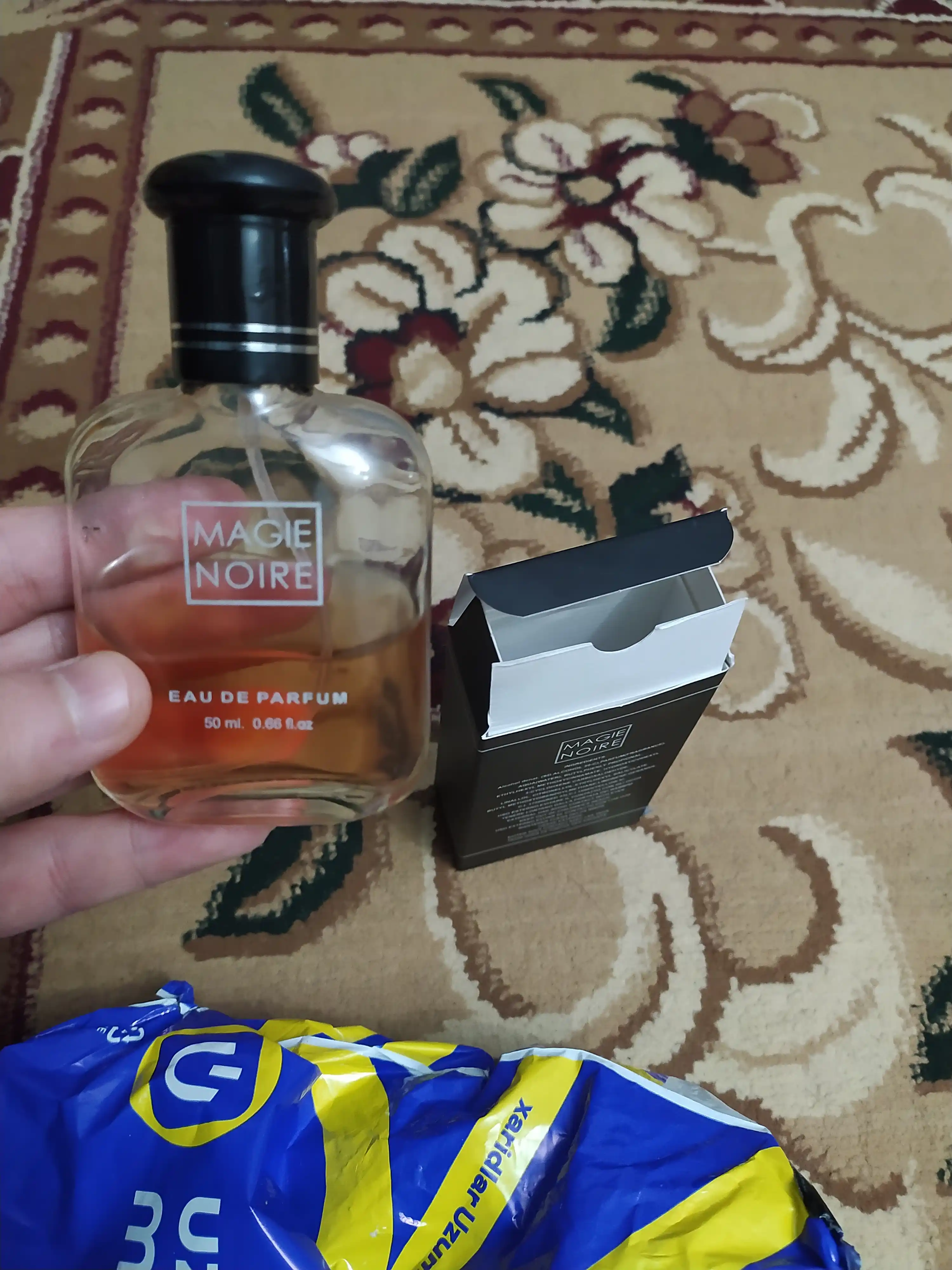 Magie Noire, EXCITE erkaklar uchun parfyumlangan suvi, 100 ml, 50 ml