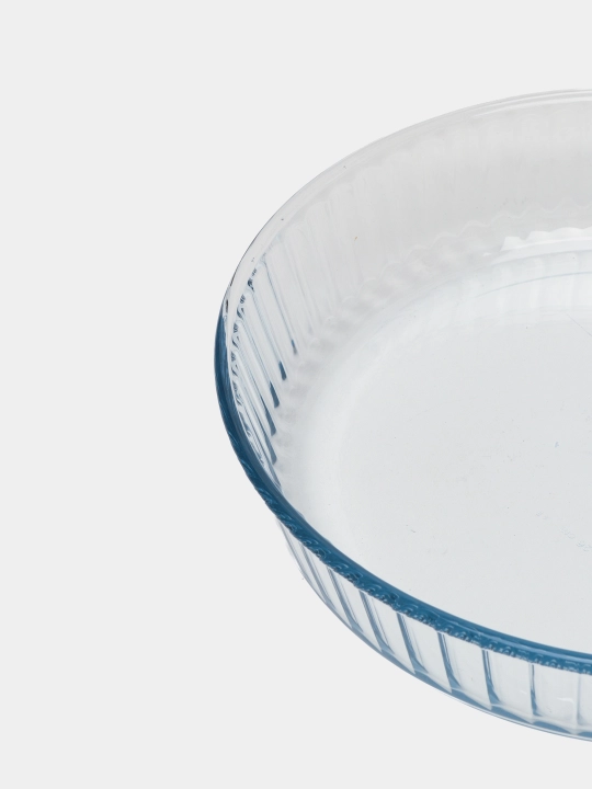 Shishali idish, shakli qirrali pechta pishirish uchun PYREX, 26 sm