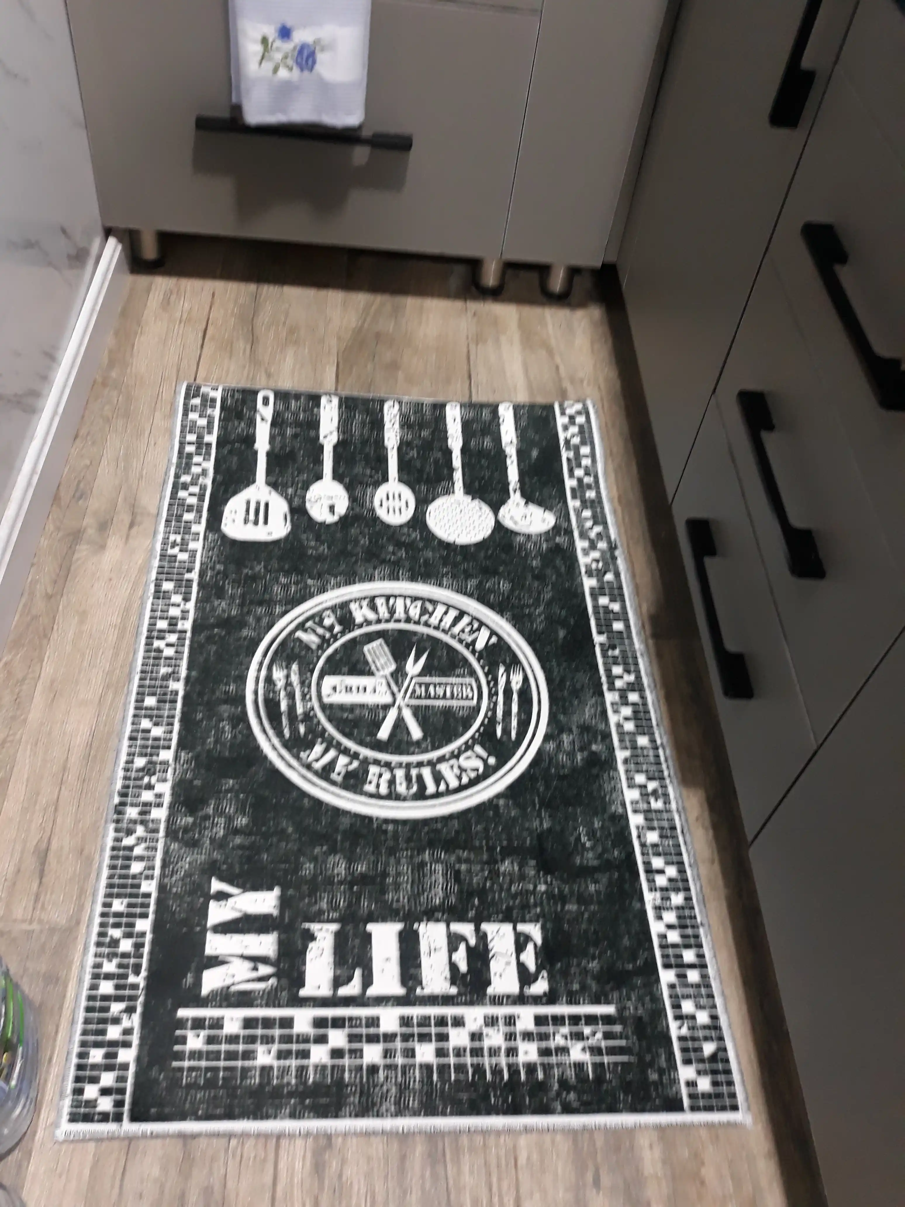 Коврик для кухни Dudu textile, с принтом, 60 * 100 см