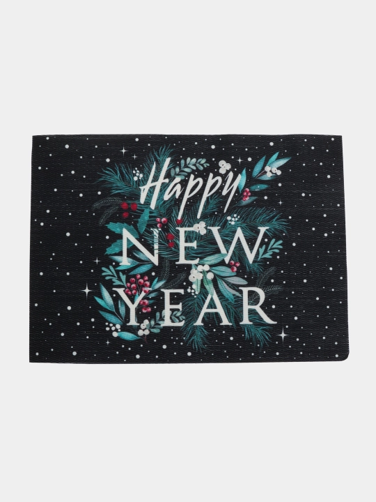 Новогодняя салфетка на стол Happy New Year