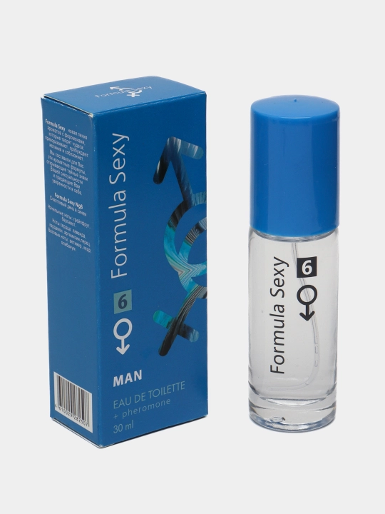 Erkaklar uchun xushbo'ylangan suv Formula sexy 6 feromonli, 30 ml