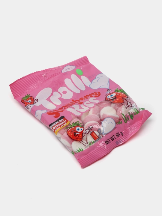 Marmelad "TROLLI" Strawberry kiss, 80 g