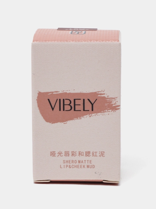 Матовая помада для губ Lips Wud VIBELY, стойкая, 6 цветов