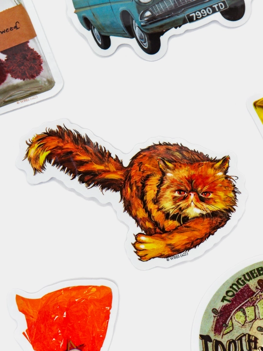 Stikerlar va tatuirovkalar Garri Potter, noutbuk uchun stikerlar, to'plamda 50 dona