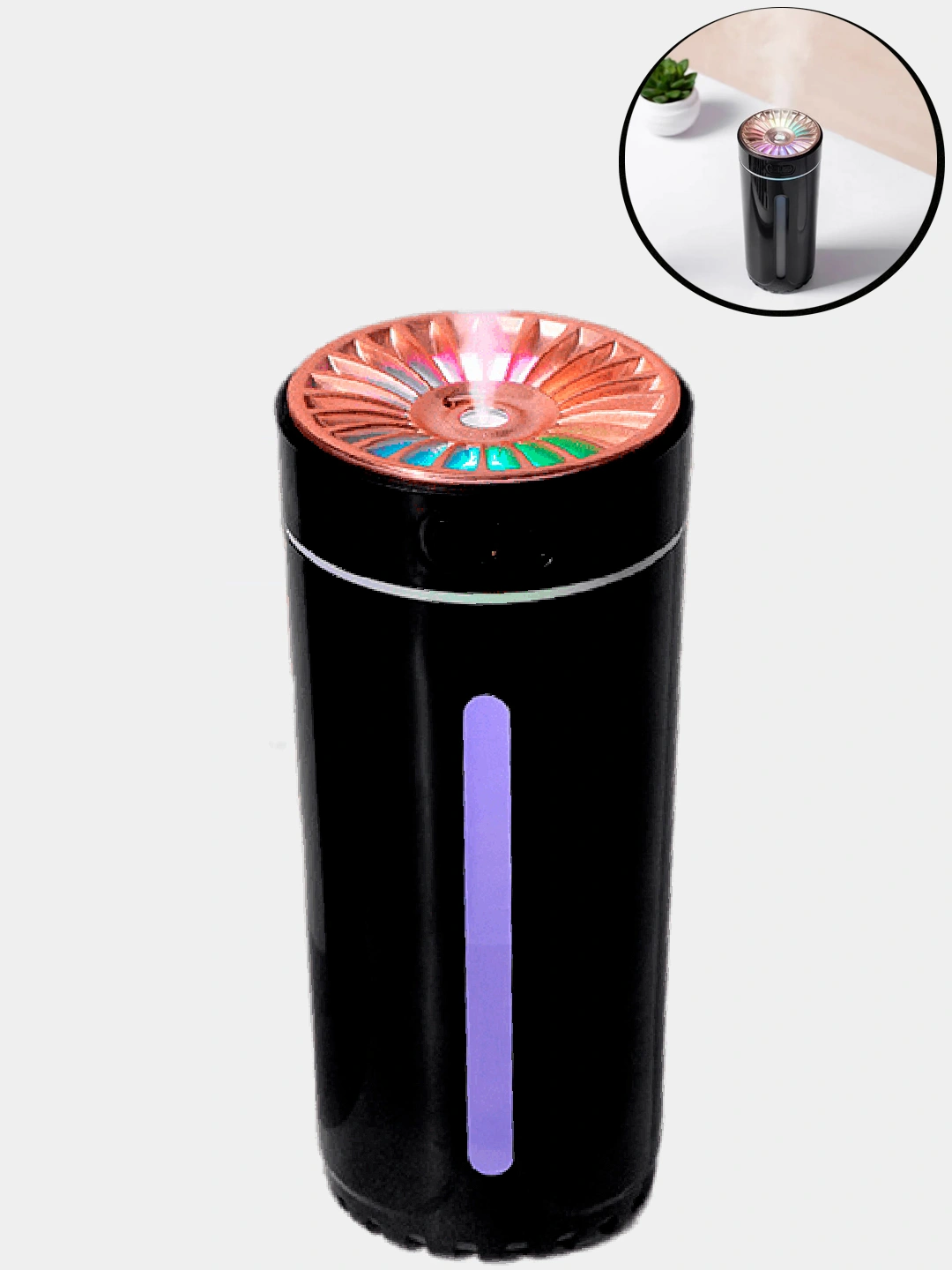 Увлажнитель воздуха для автомобиля, дома, офиса, питание от USB и ...