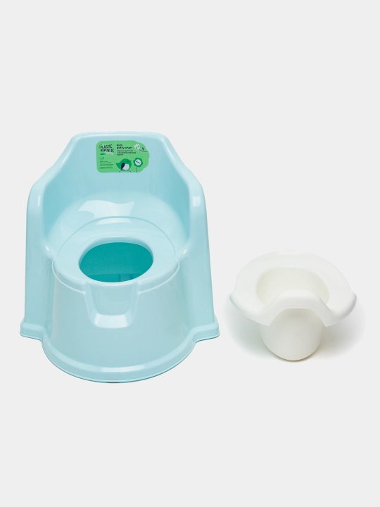Детский горшок с высокой спинкой, защита от брызг, разные цвета, Lalababy Protect Me