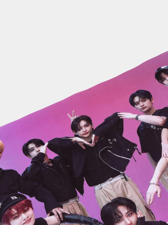 Постер с к-поп группой Stray kids, музыкальная группа Стрэй Кидс, А3 постеры, плакат