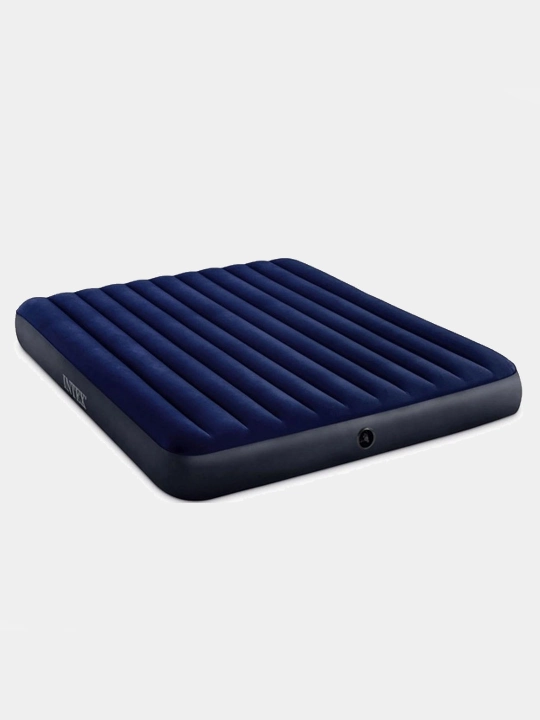 Puflanadigan ikki kishilik matras Intex 64755, 203 x 183 x 25 sm