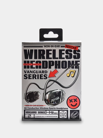 Simsiz Bluetooth WEKOME quloqchinlar, mikrofoni bilan