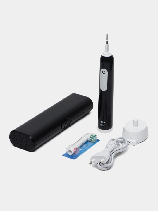 Elektr tish cho'tkasi Oral-B Vitality Pro Series 1, qora rangli