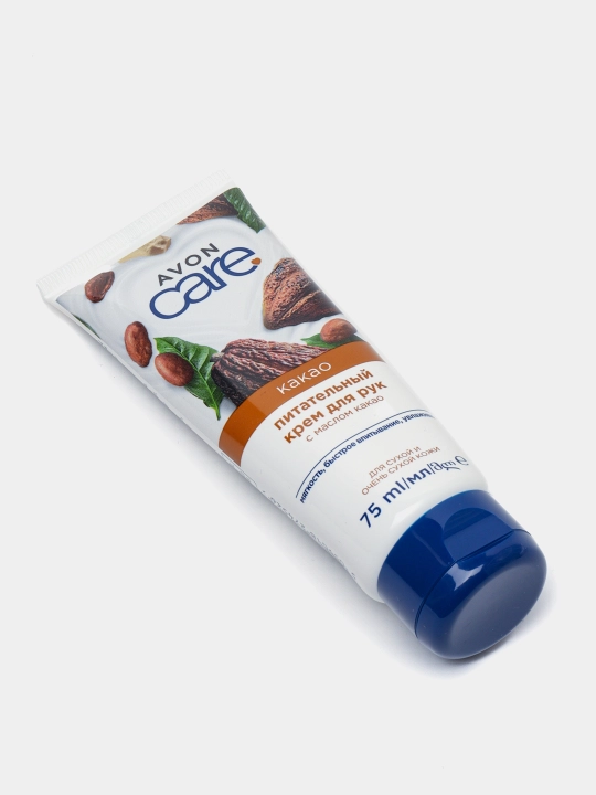 Крем для рук Avon Care, питание с маслом какао, 75 мл