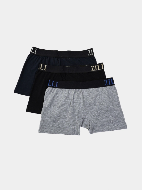 Erkaklar trusiklari bokseri, paxta, M-XXL, 3 dona