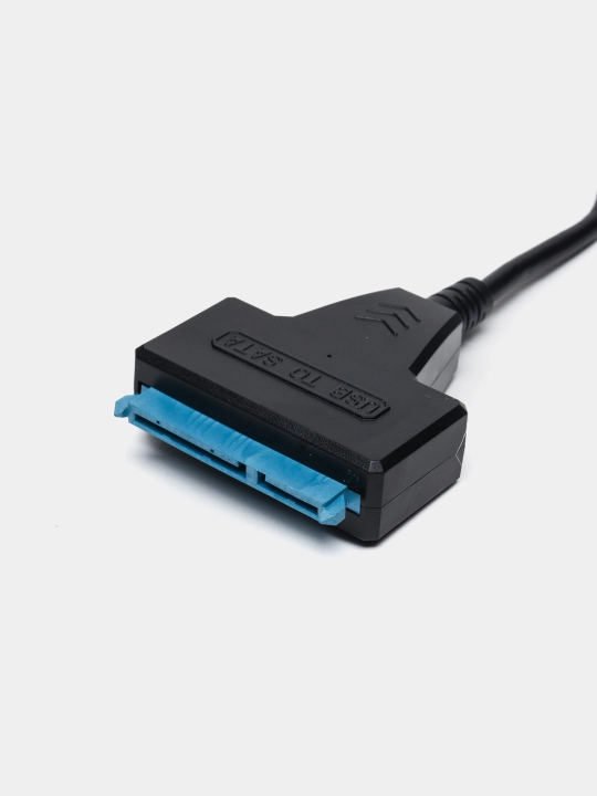 SSD HDD аdapter SATA USB - USB 3.0 qattiq diskni + ikkita USB quvvatini ulash uchun
