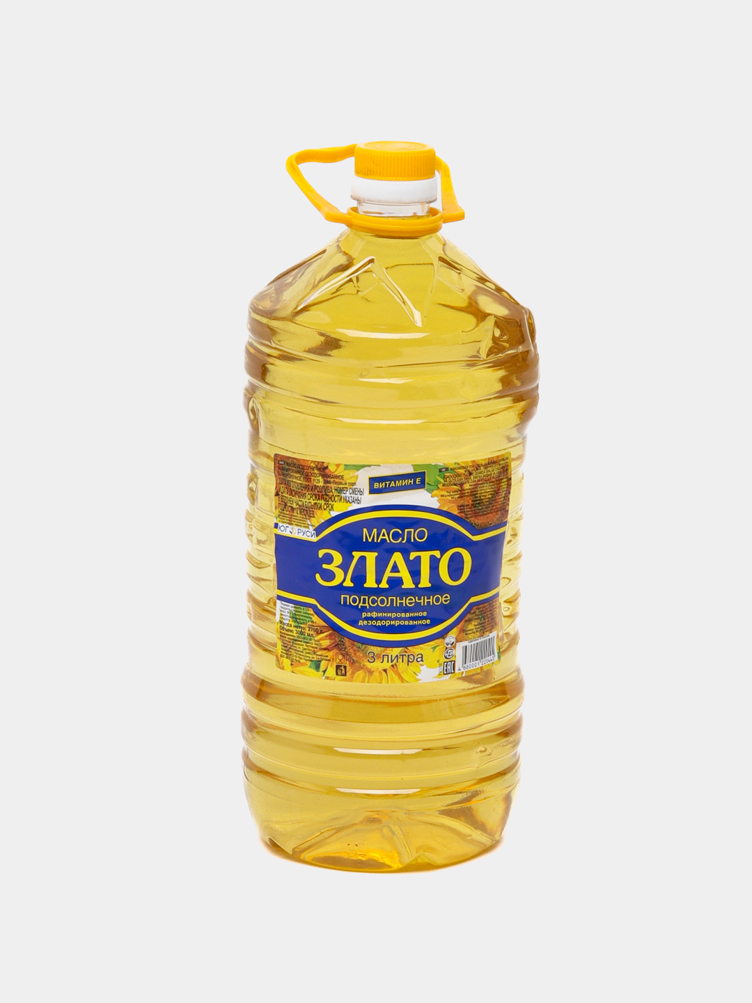Подсолнечное масло Злато, 3 л купить по низким ценам в интернет ...