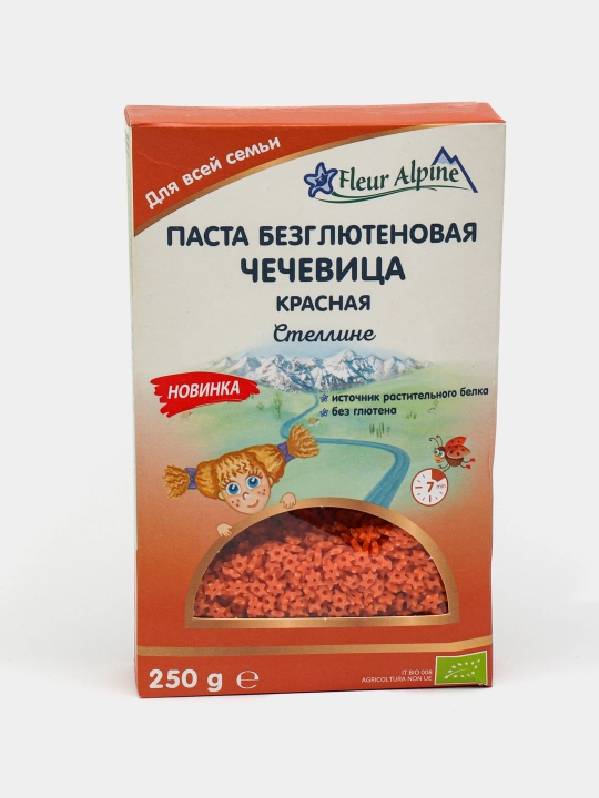 Glutensiz pasta "Yulduzlar" yasmiqlari Fleur Alpine, 250/10 - 