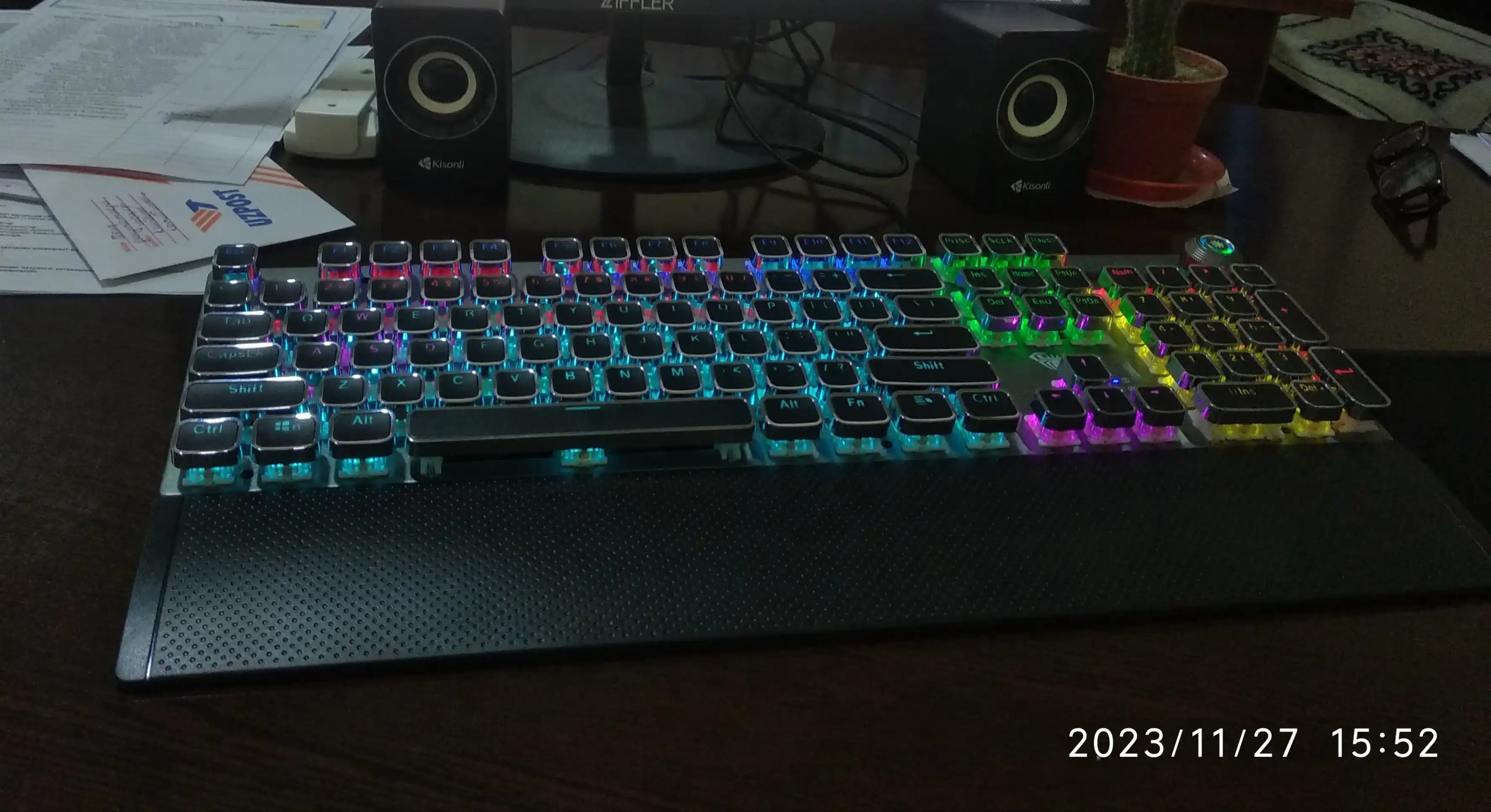 Клавиатура механическая с подсветкой Aula F2088 USB