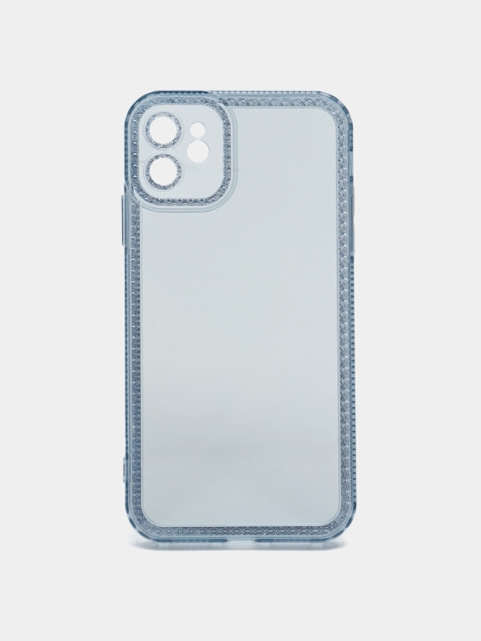 Чехол для айфон iPhone 11, 12, 13, 14, Pro Max, cиликоновый, прозрачный - 
