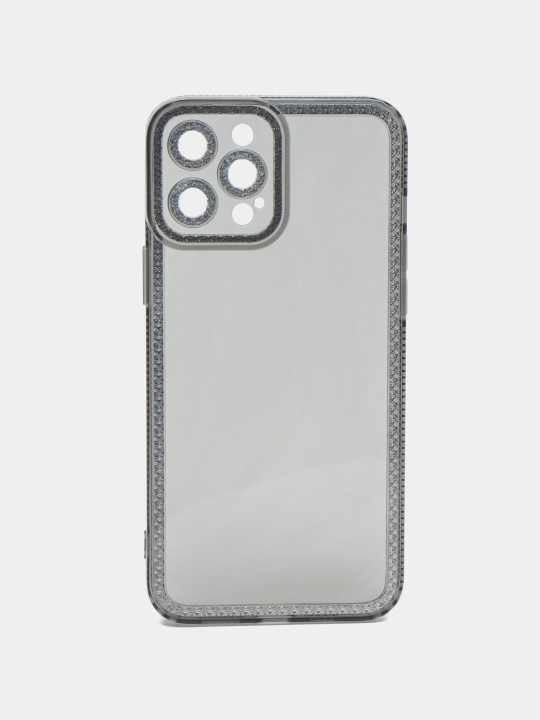Чехол для айфон iPhone 11, 12, 13, 14, Pro Max, cиликоновый, прозрачный - 