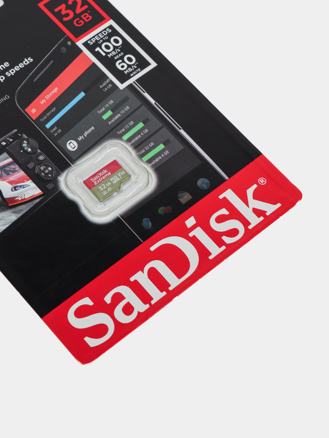 Флешка SanDisk extreme 4K micro sd A2 32gb 64gb 128gb 256gb 512gb 1tb  высокоскоростная купить по низким ценам в интернет-магазине Uzum (824609)