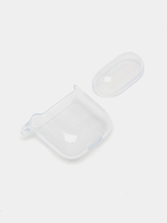 Чехол для наушников Apple AirPods 1, Pro 2, 3, силиконовый, прозрачный